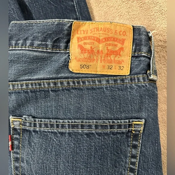Men's Levi's 508 Jeans 32x32 - Picture 5 of 8
